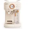 Create Machine à café expresso semi-automatique - Thera Retro Pro - 20 bars - Blanc - 1.5L