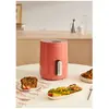 CREATE Friteuse à Air Chaud - 1,5 L - Écran Tactile - Terracotta - 900 W