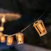 NEWGARDEN Hiama Guirlande lumineuse filaire pour l'intérieur et l'extérieur. 10 ampoules led à lumière chaude. Fabriqué en Espagne