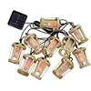 NEWGARDEN Hiama Guirlande lumineuse d'intérieur et d'extérieur. 10 ampoules led à lumière chaude avec charge solaire et batterie rechargeable. Fabriqué en
