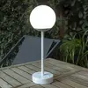 NEWGARDEN NORAI SLIM 30 cm Lampe de table avec batterie rechargeable. Lumière LED chaud. Fabriquée en Espagne