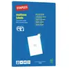 Pergamy witte etiketten, ft 105 x 37 , rechte hoeken, pak van 1600 eti...