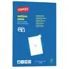 Pergamy witte etiketten, ft 63,5 x 38,1 , ronde hoeken, pak van 2100 e...