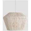 Lampe Suspendue en Papier Tressé Libel Sklum Blanc