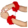 SECRETPLAY 100% FETISH | Red Marabou Handcuffs