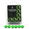 Secret Play Brazilian Balls - Massageolie - Vibrerend - 6 Stuks