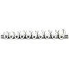 Jbm Jeu De Clés Fixes 3/8´´ Crowfoot Set Of 10 Es