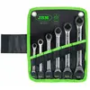 Jbm Jeu De Clés Mixtes à Cliquet 8-19 Mm 6 Pièces