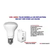 FPLUS Ampoule à réflecteur LED TALOX R80 E27 10W 2700K lumière chaude