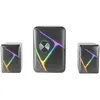 Haut-parleurs Gaming - Mars Gaming - MS-H21 - 2.1 Subwoofer 35W - RGB - Surround 3D