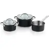 Batterie de Cuisine San Ignacio Noir 5 Pièces