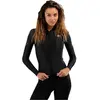 Siroko M2 Eclipse Jersey Met Lange Mouwen Zwart L Vrouw
