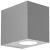 FABRILAMP Lampe murale d'extérieur Elk 1xgu10 gris ip44 8x7x9 cm