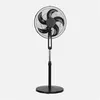 FABRILAMP Ventilateur sur pied Liberty noir, 3 vitesses, 45 W, 5 pales...