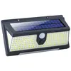 MEDIA WAVE STORE Lampe D'extérieur LED Blanche Avec Panneau Solaire Et Détecteur De Mouvement