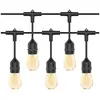 Guirlande Lumineuse led 10m Chaudes Extérieures 10 Ampoules avec Panne...