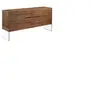 Buffet en bois de noyer et verre trempé 3062 ANGEL CERDA