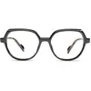 Nordic Projekt Avesta Leesbril +1.00 Zwart met tortoise poot - groot m...