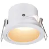CRISTALRECORD Plafonnier Encastrable Inclinable Domino Blanc Ip20 1xgu10