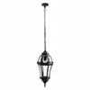 FABRILAMP Fab 149611009 Suspension Extérieure Aluminium Becrux 1xe27 Noir Ip44 Regx24x24 Cm