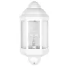 FABRILAMP Lampe murale d'extérieur Shaula aluminium 1xe27 white ip44 36.5x16.5x16.5x9.5 cm