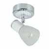 FABRILAMP AKUNADECOR Offre Spot Salle de Bain Modèle Cholo Blanc/Chrome