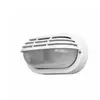 FABRILAMP Lampe murale ext.ovale canopus small 1xe27 polycarbonate blanc 10x20,5x11,5 cm ip44