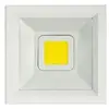FABRILAMP Downlight led encastrable carré Poséidon (20W 6500K 2000lm) IP20 19x19x8cm coloris blanc