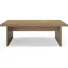 Table basse LOANA - Chêne - Forme rectangulaire - 120 x 70 x 40 cm