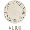 Tapis de jeu lavable ABC couleur et lettres