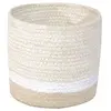 Lorena Canals Panier de rangement en coton My Little Ones ivoire (15 x 15 x 15 cm)