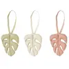 Lorena Canals Lot de 3 jouets à suspendre bamboo Monstera