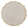 Lorena Canals Tapis lavable Bubbly natural miel (120 cm)