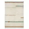 Lorena Canals Tapis lavable Lanes vintage blue (140 x 200 cm)