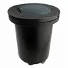 Encastré sol de jardin TIDIAN H232 1 Ampoule - Noir - Adulte