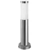 FORLIGHT Balise de Jardin Ip55 Koral 450Mm E27 15W Acier Inoxydable 1423Lm