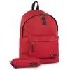 ITACA Sac À Dos Lisse + Trousse Spey Colour Rouge