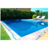 FUN&AMP;GO Maille pour couverture de piscine à feuille de piscine 6x6m.