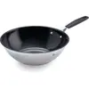 MasterPro Wok en acier inoxydable anti-adhésif 28 cm Smart