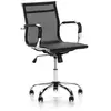 VS VENTA-STOCK Fauteuil de Bureau Oxford inclinable, Tissus transpirable, Chaise Executive avec accoudoirs, Hauteur réglable, Design Ergonomique.