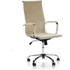 VS VENTA-STOCK Fauteuil de Bureau Londres inclinable Taupe, Cuir synthétique
