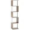 VS VENTA-STOCK Etagère Maldivas 5 trous couleur Chêne/Blanc