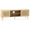 Meuble Tv Luna 2 portes couleur Chêne
