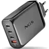 Ngs Chargeur Mural Avec 1 Port Usb-a Et 3 Ports Usb-c 140w