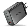 Ngs Chargeur Mural Avec 1 Port Usb-a Et 3 Ports Usb-c 240w