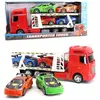 JINJIA - CAMION DE Course Heroes Ville 1:24 TACHAN Voitures Jouet, Multicolore (757T00592)
