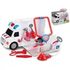 cpa toy group trading s.l. Tachan Camion Ambulance Avec Mallette Médicale