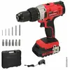 WOLFPACK Perceuse-visseuse 20 v. Avec 2 vitesses et marteau. Batterie ...