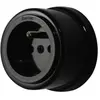 FONTINI Prise 2 pôles + terre 16A Fontini Garby Porcelaine noire ronde