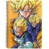 Sd Toys Cahier A4 Saiyans Dragon Ball Z